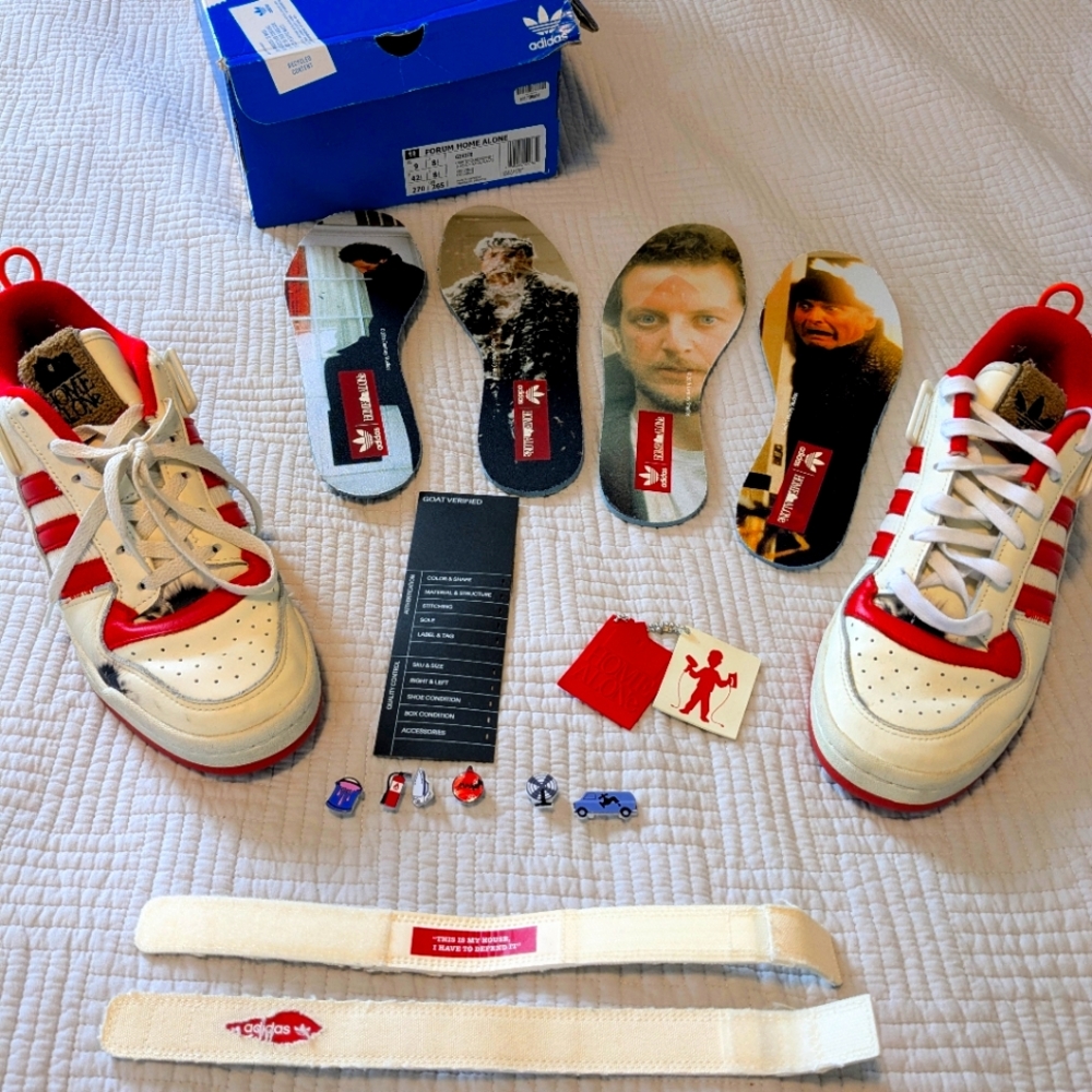 Adidas Forum Home Alone size 9